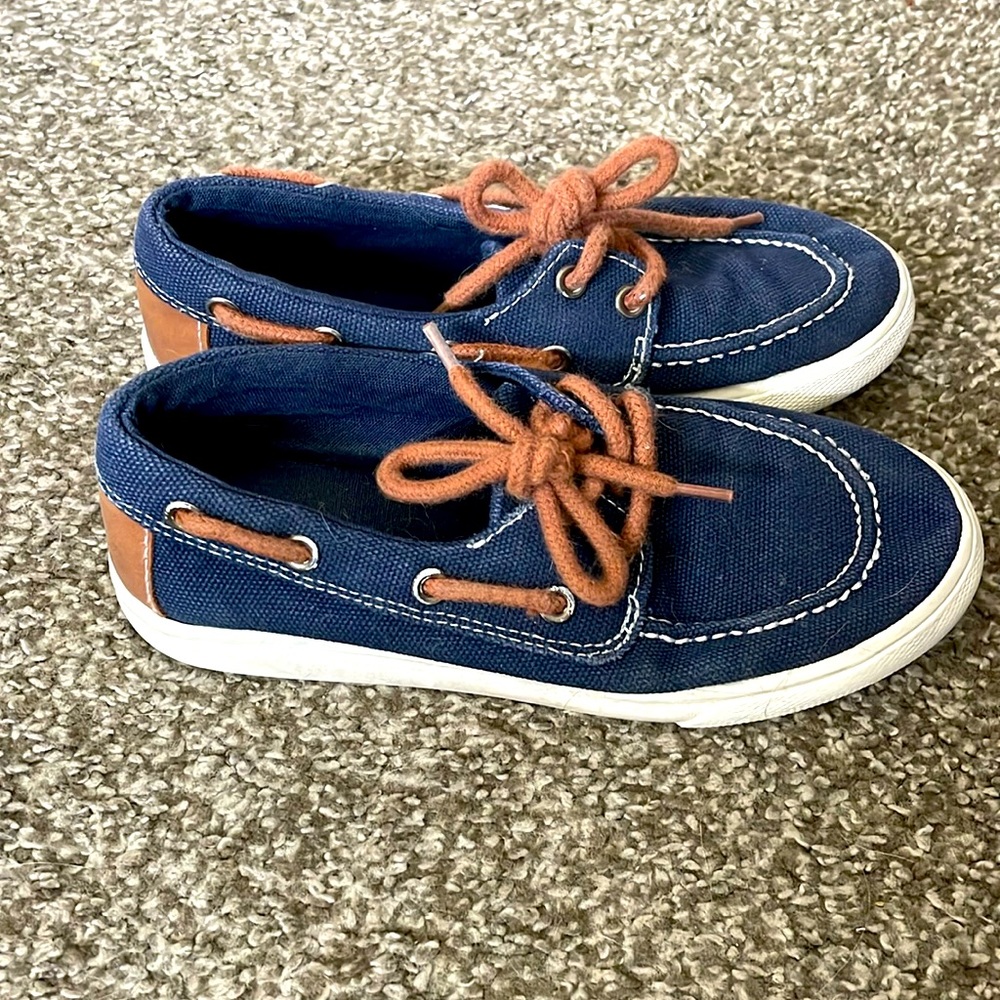 Cat & Jack canvas boat shoes - 13
